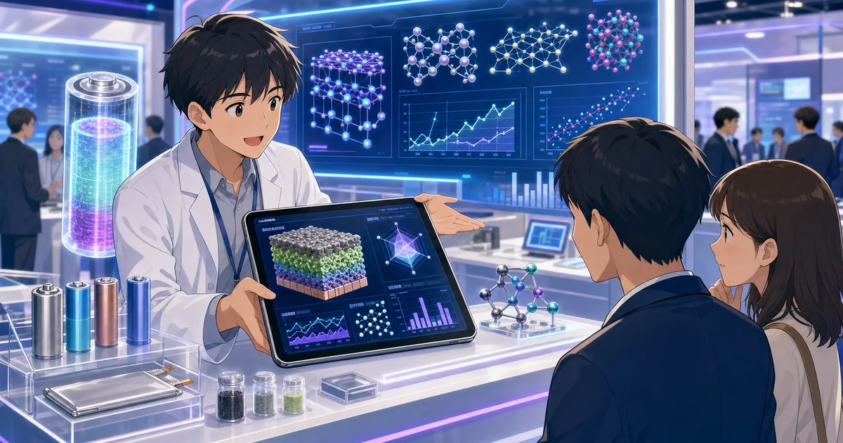 電池デバイス向けAI製品デモUIのアイキャッチ