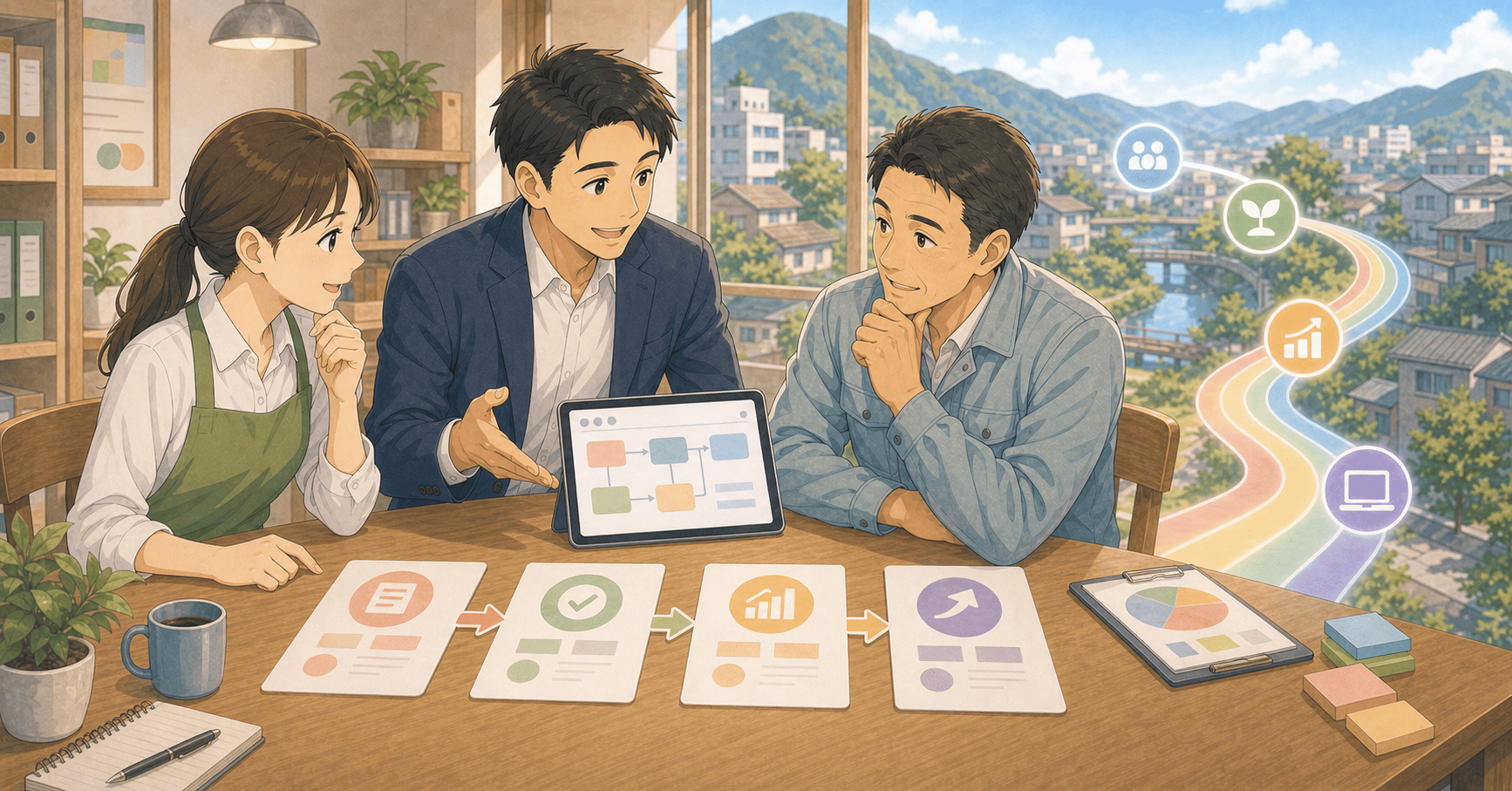 中小企業がDXを始めるときの進め方のアイキャッチ