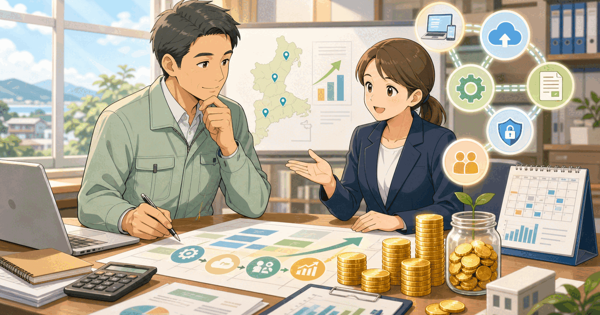 三重県内のDX助成金・補助金まとめ！IT導入を賢く進めるためのお得な活用法のアイキャッチ