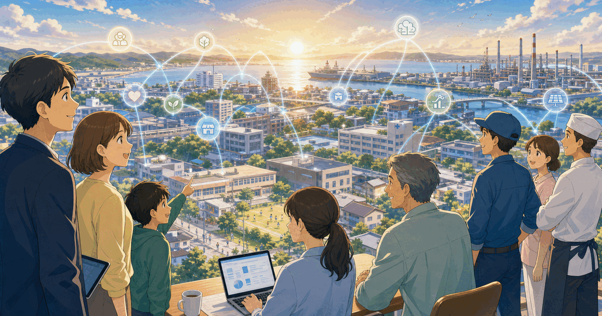 地元・四日市から発信！フレアーズが目指す「情報技術で都市の未来を創る」とはのアイキャッチ