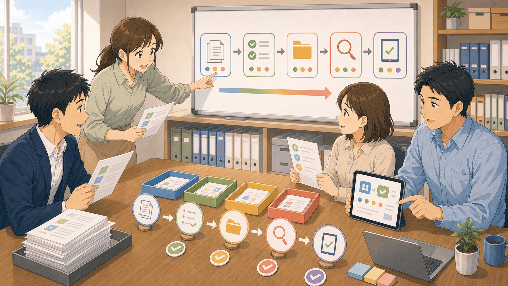 紙の書類を段階的に減らす進め方のアイキャッチ