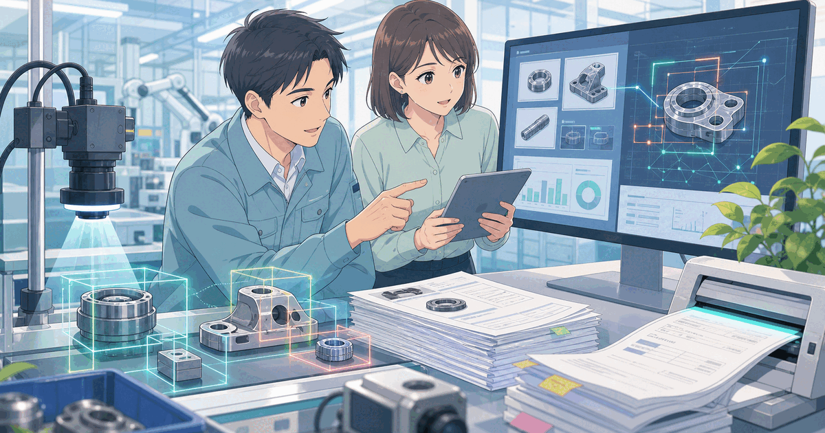 画像認識AIを中小企業のバックオフィスや製造ラインに活かす身近なアイデアのアイキャッチ