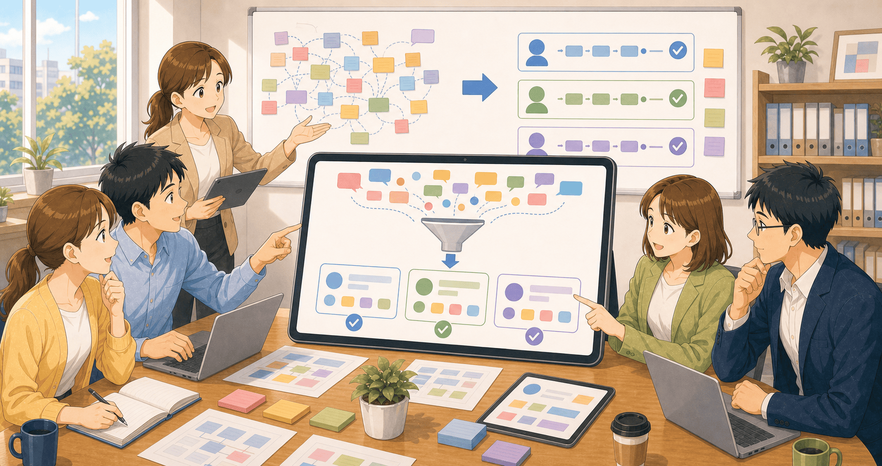 情報過多を防ぐ社内コミュニケーション設計のアイキャッチ
