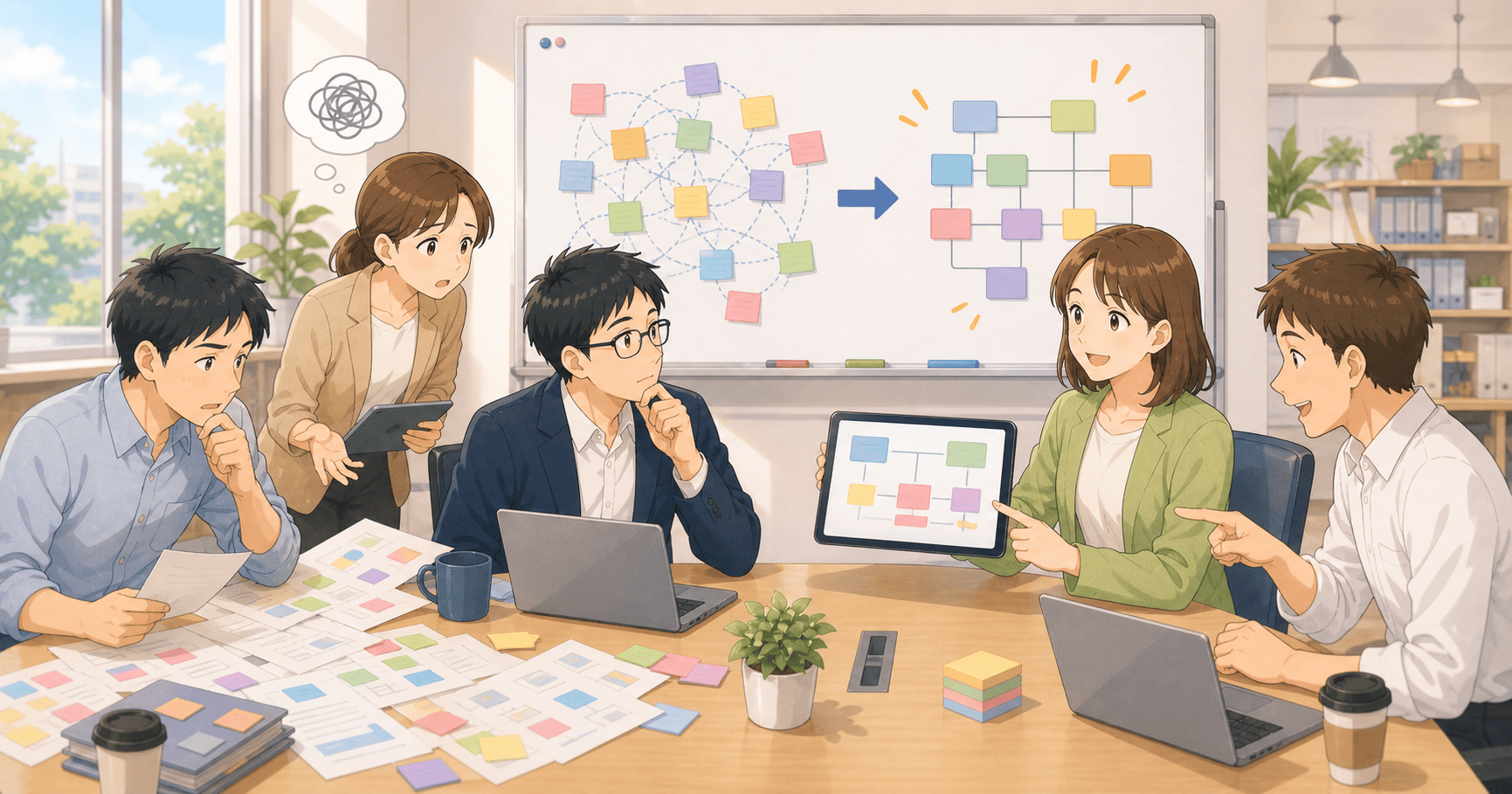 情報共有が進まない原因と対策のアイキャッチ