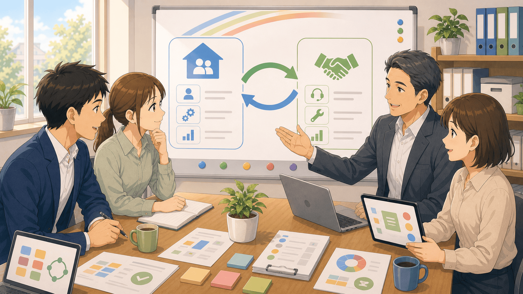 内製と外注のバランスを取るのアイキャッチ