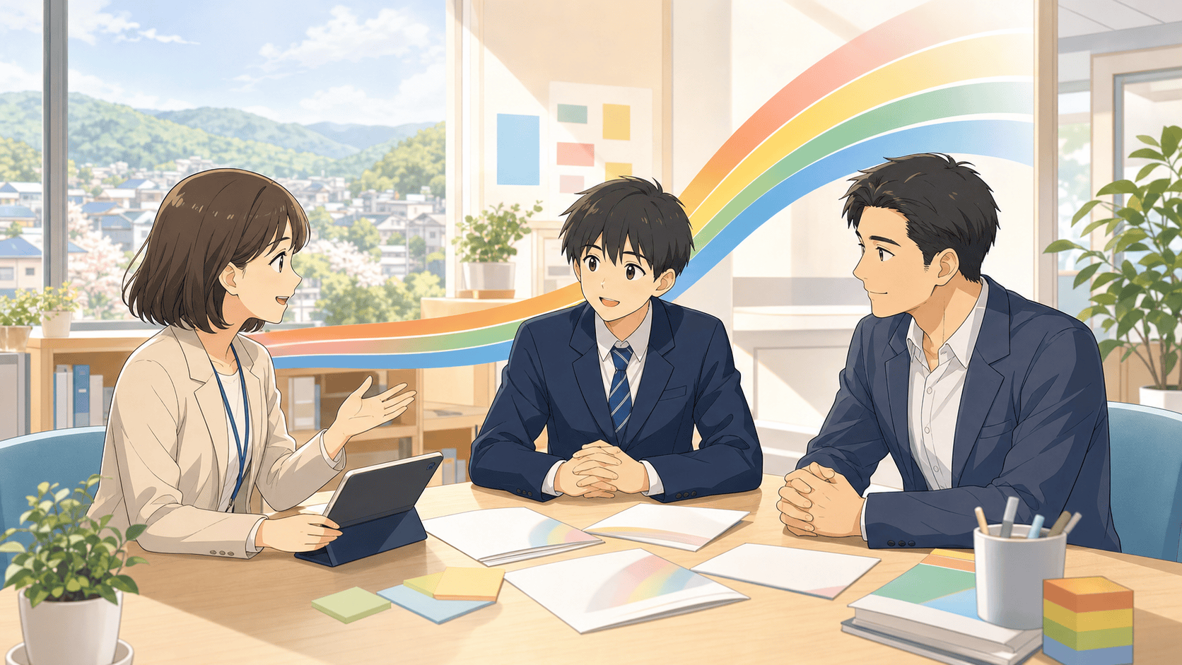 地元の学校・就職支援とつながるのアイキャッチ