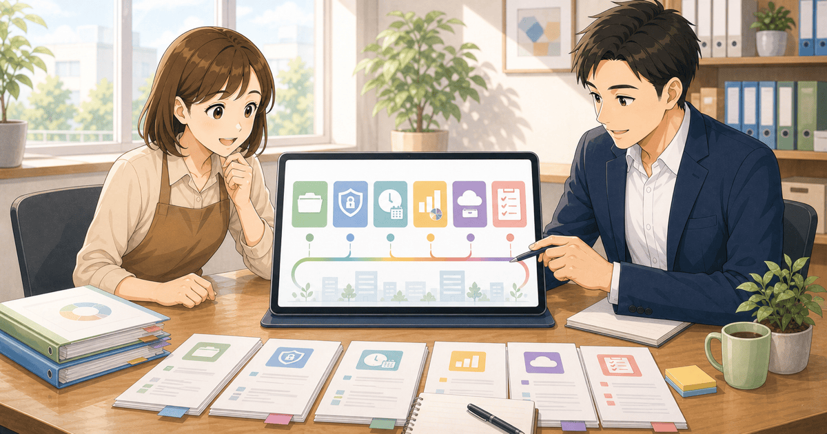 中小企業がまず押さえるべき法対応の全体像のアイキャッチ