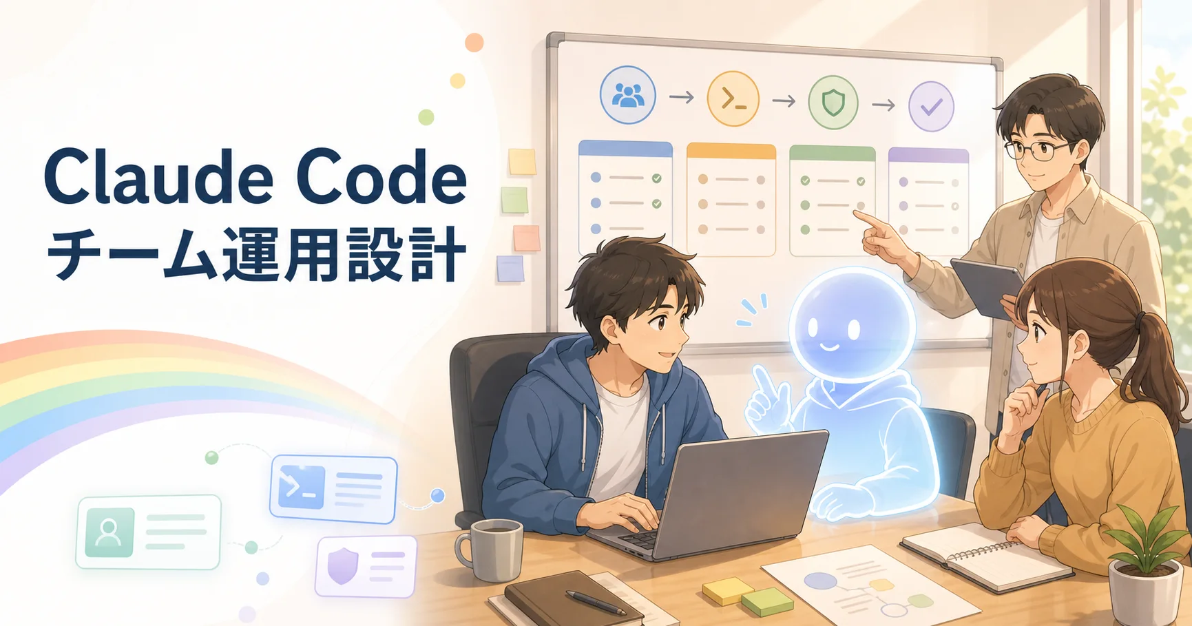 Claude Codeを開発チームの一員にする実運用設計のアイキャッチ